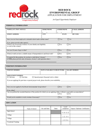 RedRock Application